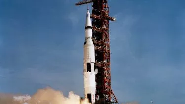 Apollo 11 affyres fra startrampe 39A