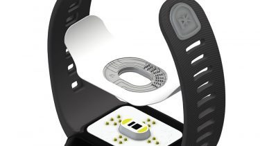 Smartwatch, som kan måle blodsukker via små nåle