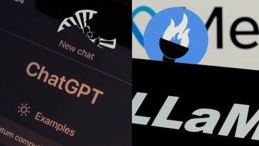 sammenklip af sprogmodellerne chatgpt og llama