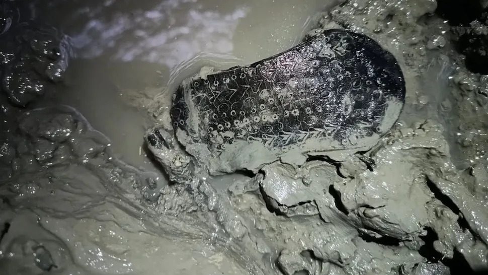 Arkæologisk fund af sandal