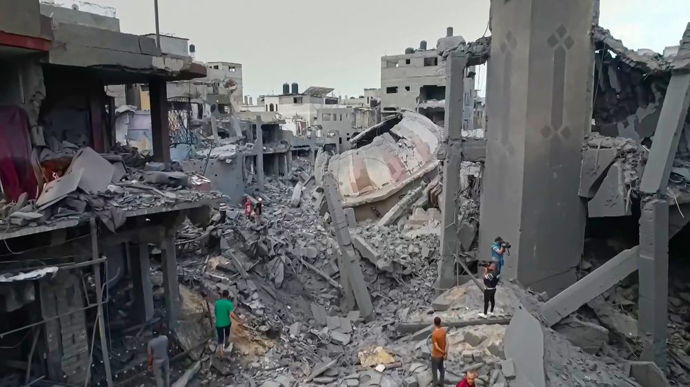 bombardement af gaza