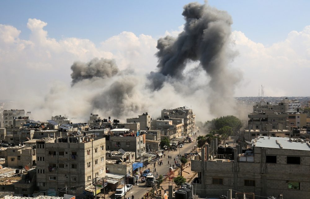Bombe i Gaza
