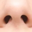 Næse up close med næsebor
