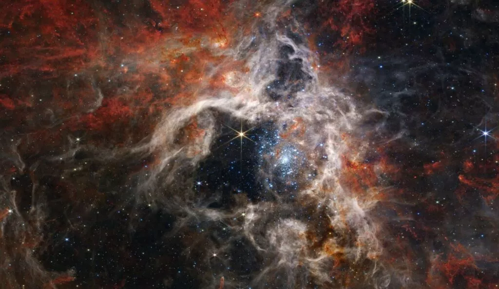 stjernetågen Tarantula Nebula