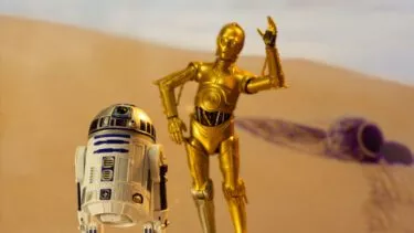To figurer fra Star Wars filmene