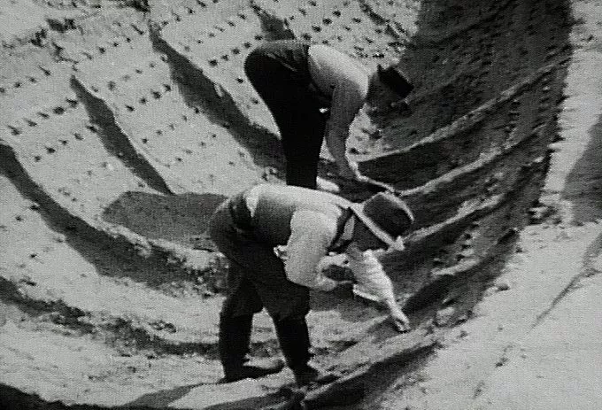 arkæologiske udgravninger af sutton hoo i 1939