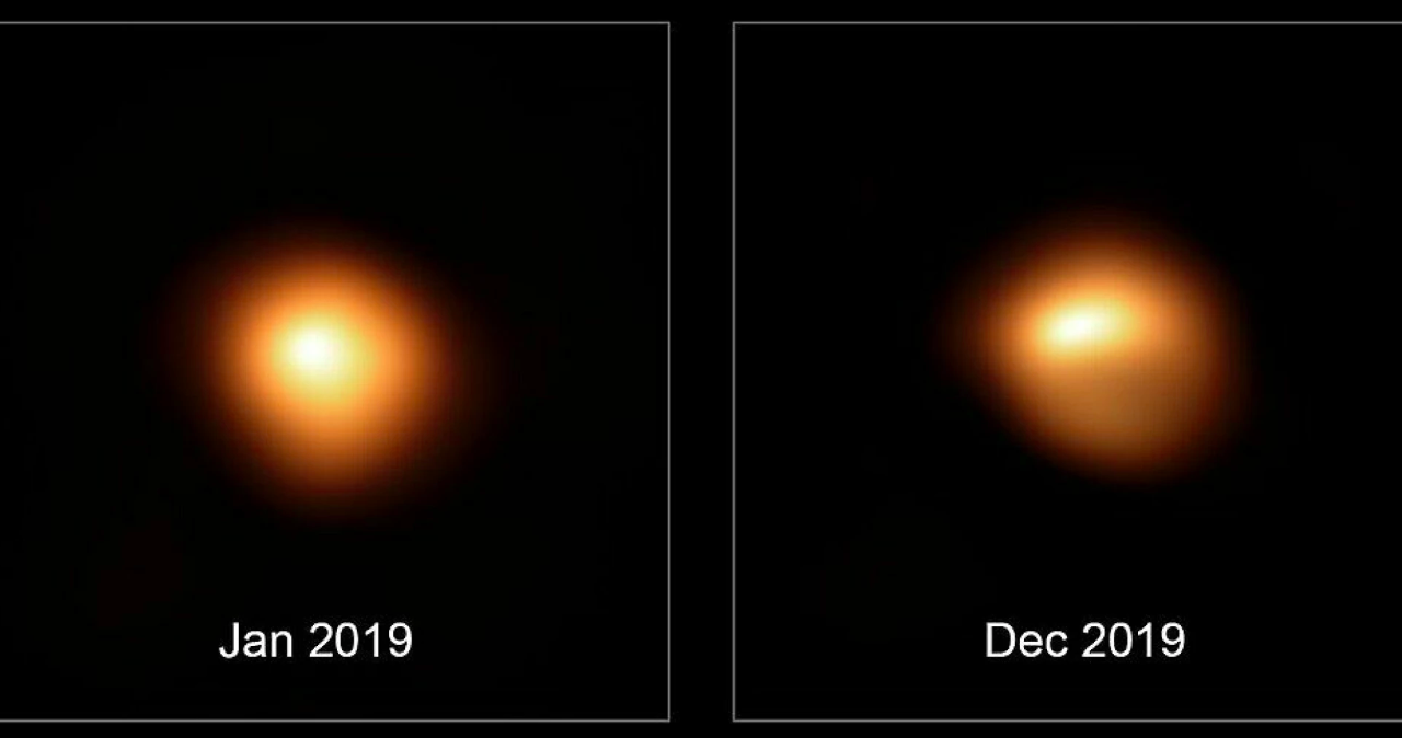 Betelgeuse set af ESO.