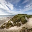 Sandklitter ved vesterhavet