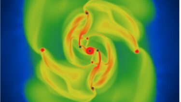 Simulation af planetdannelse