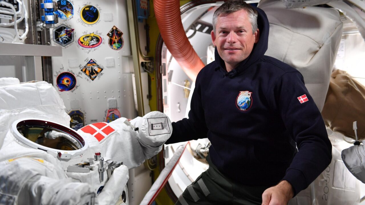 Andreas Mogensen på ISS