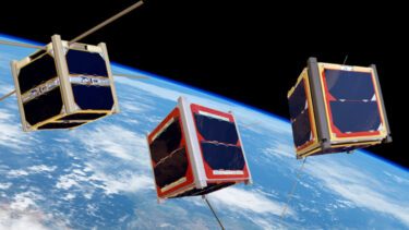 Satellitter i rummet