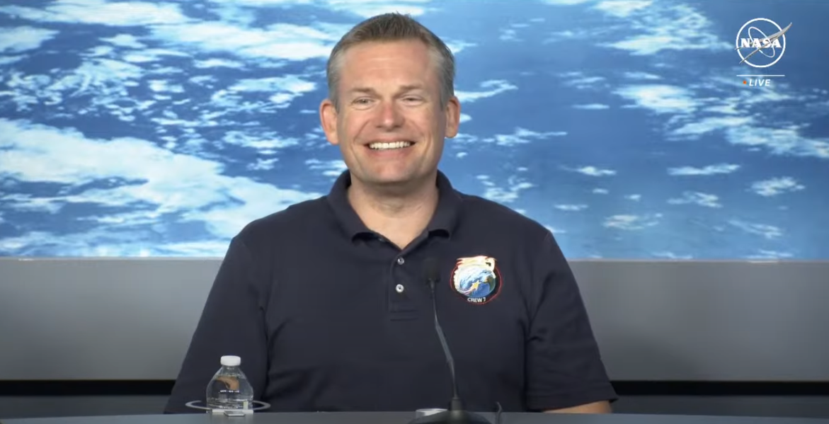Andreas Mogensen Pressekonference