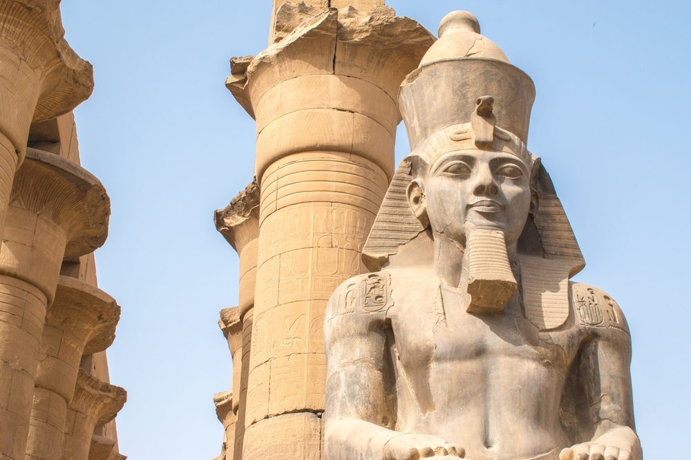 Statue af Ramses ii