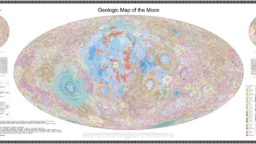 Geologisk kort over månen