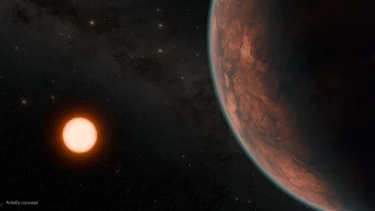 Planeten Gliese 12b kredser om den røde dværgstjerne Gliese 12