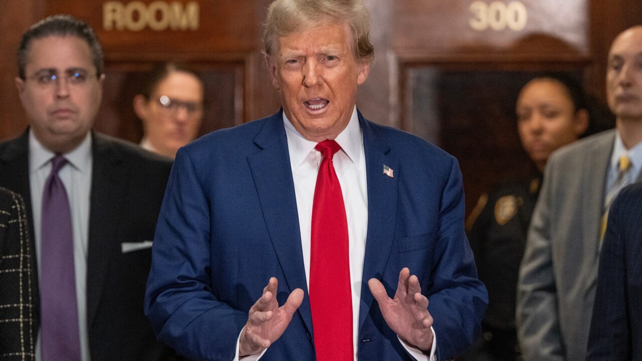 Donald Trump i retten