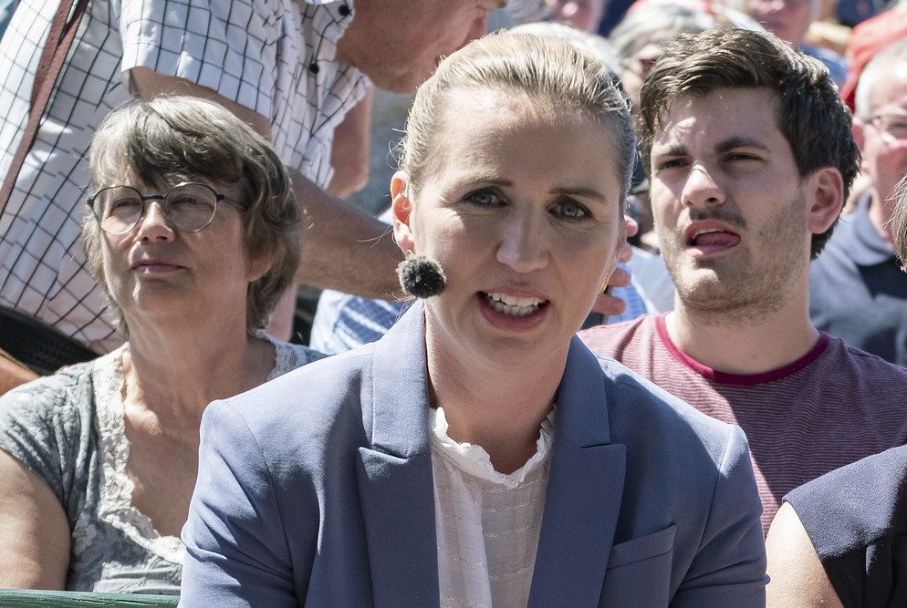 Mette Frederiksen på Folkemødet