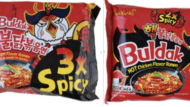 Forbudte Samyang-nudler