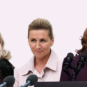 Helle Thorning-Schmidt, Mette Frederiksen og Kamala Harris