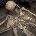 Kvindeligt skelet fra Pompeji