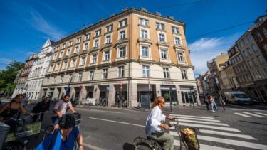 Gammel bygning i København