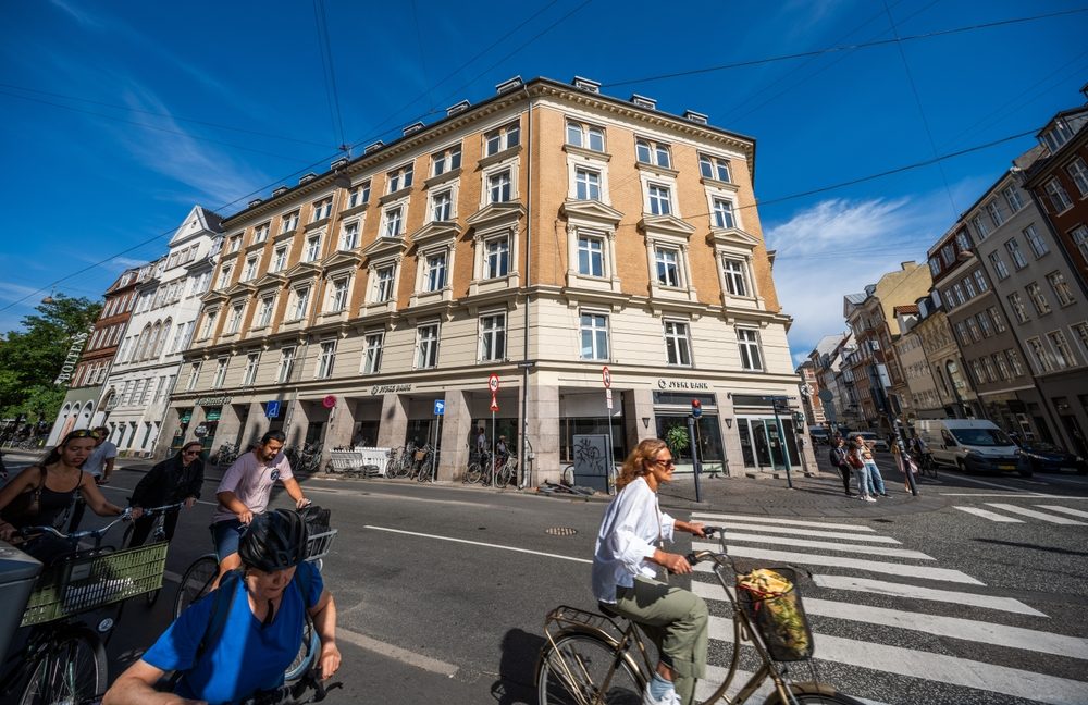 Gammel bygning i København