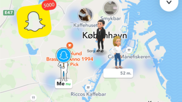 snap map screenshot