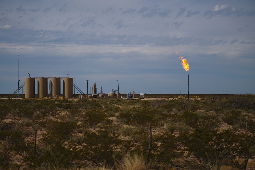 Permian Basin er det største olieområde i USA. Området er skyld i en signifikant metanudledning.