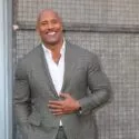 Et billede af Dwayne Johnson, der også er kendt som 'The Rock'.