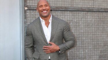 Et billede af Dwayne Johnson, der også er kendt som 'The Rock'.