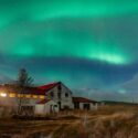 Nordlys over Island