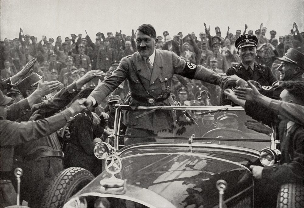Hitler i Nürnberg engang i 1930'erne