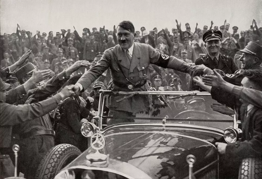 Hitler i Nürnberg engang i 1930'erne