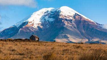 Chimborazo i Ecuador er det højeste punkt på kloden