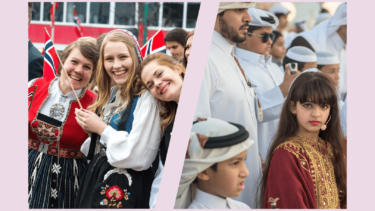 Mennesker i Norge og Saudi-Arabien
