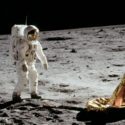Buzz Aldrin på Månen i 1969.