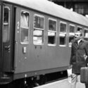 Mand på Hovedbanegården i 1970'erne