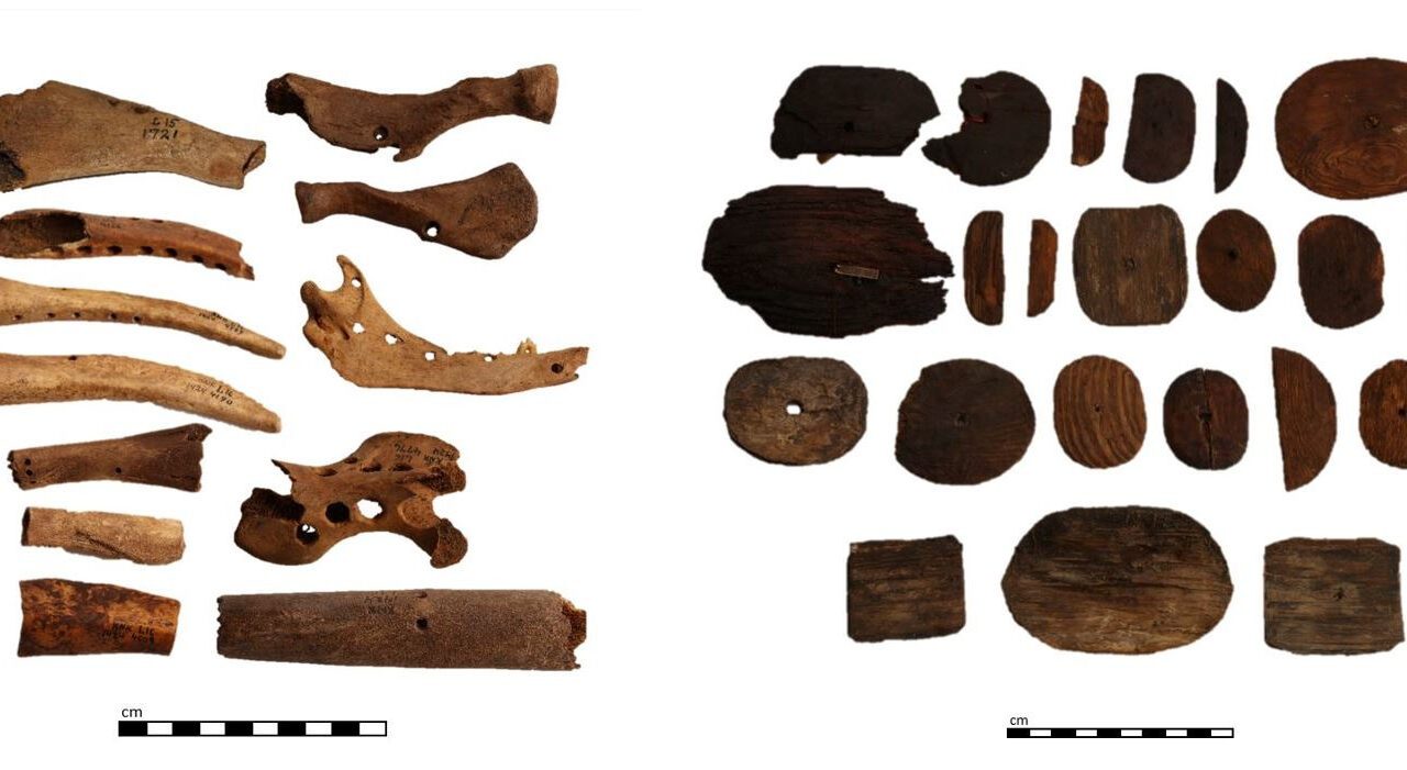 Inuit-legetøj og vikinge-legetøj fra Grønland