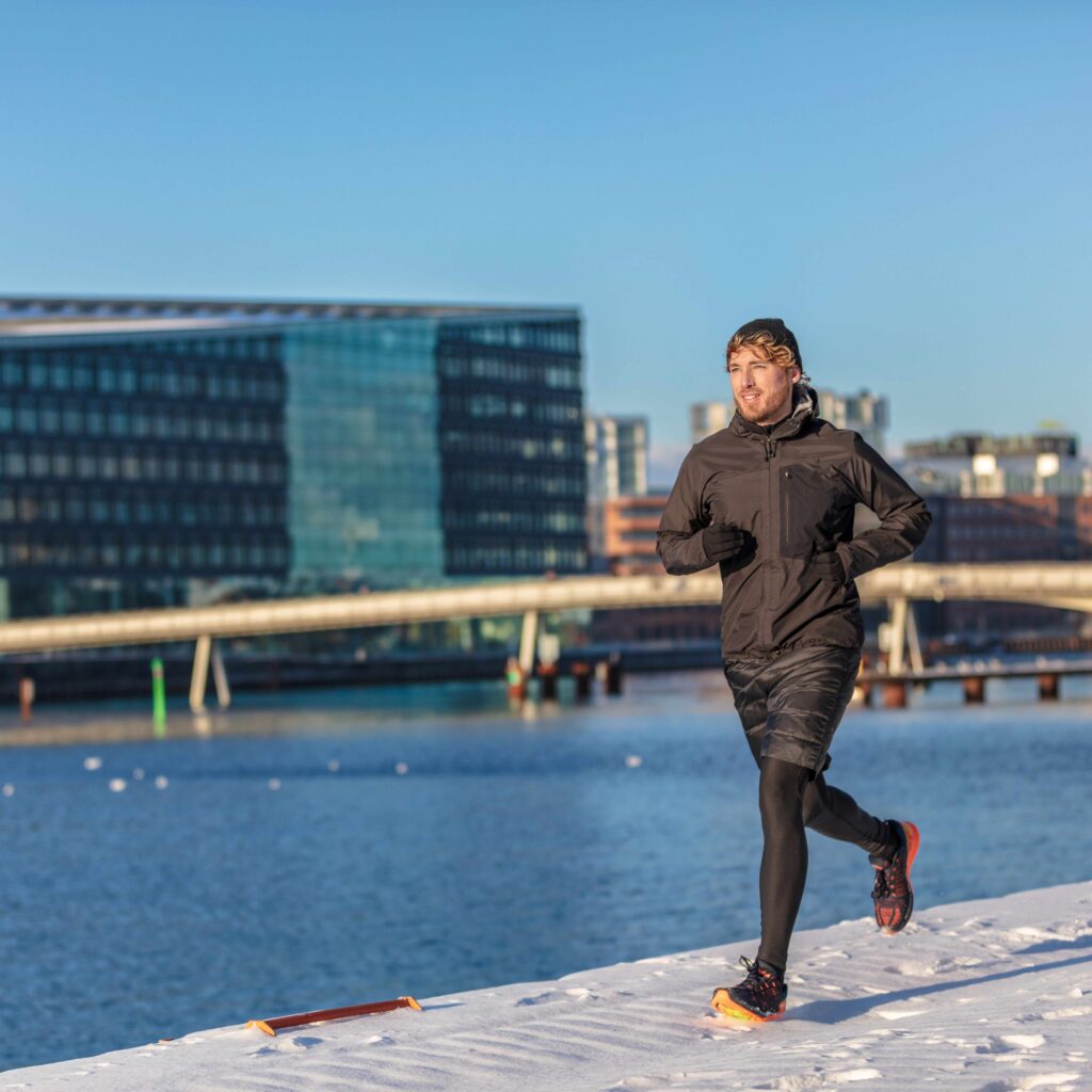 mand løber i københavn