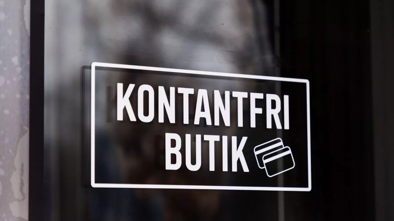 Kontantløs butik i Sverige