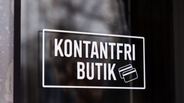 Kontantløs butik i Sverige