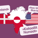 Navne på Grønland, Red, White and Blue Land, Kalaallit Nunaat