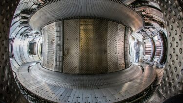 Et billede af tokamak WEST's plasmakammer