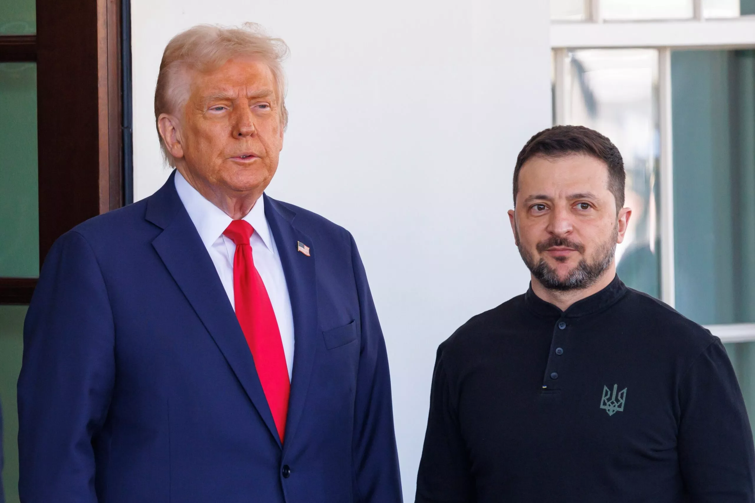 Zelenskyj og Donald Trump