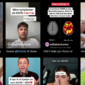 Skærmbillede fra TikTok