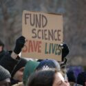 Forskerdemonstration i New York