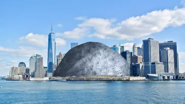 Asteroiden Apophis sammenlignet med New York by