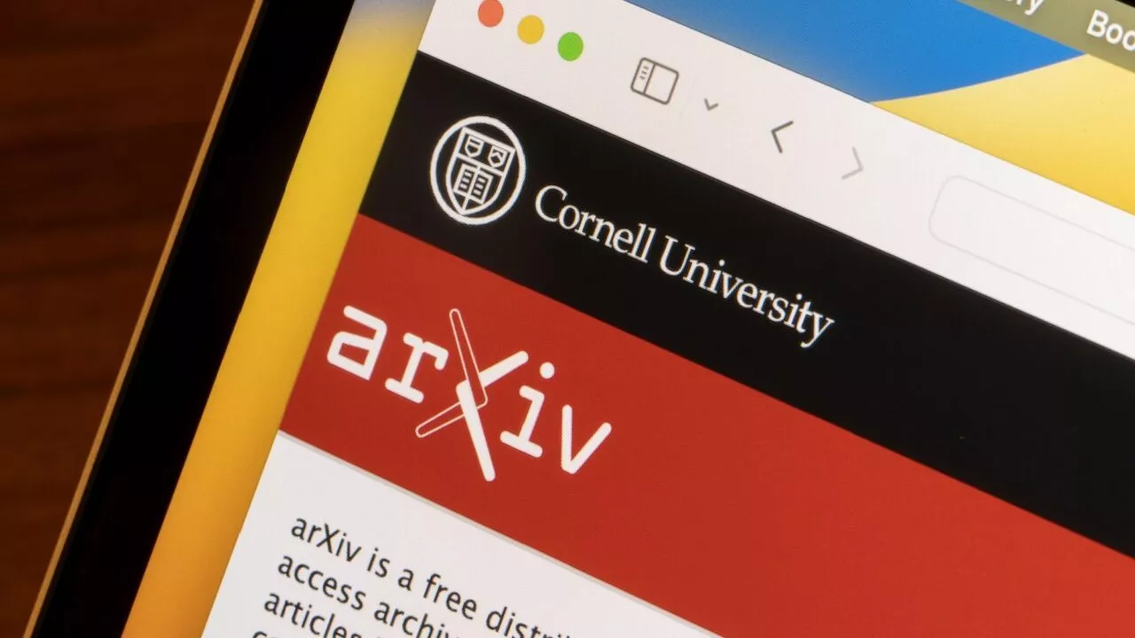 Hjemmeside med preprints