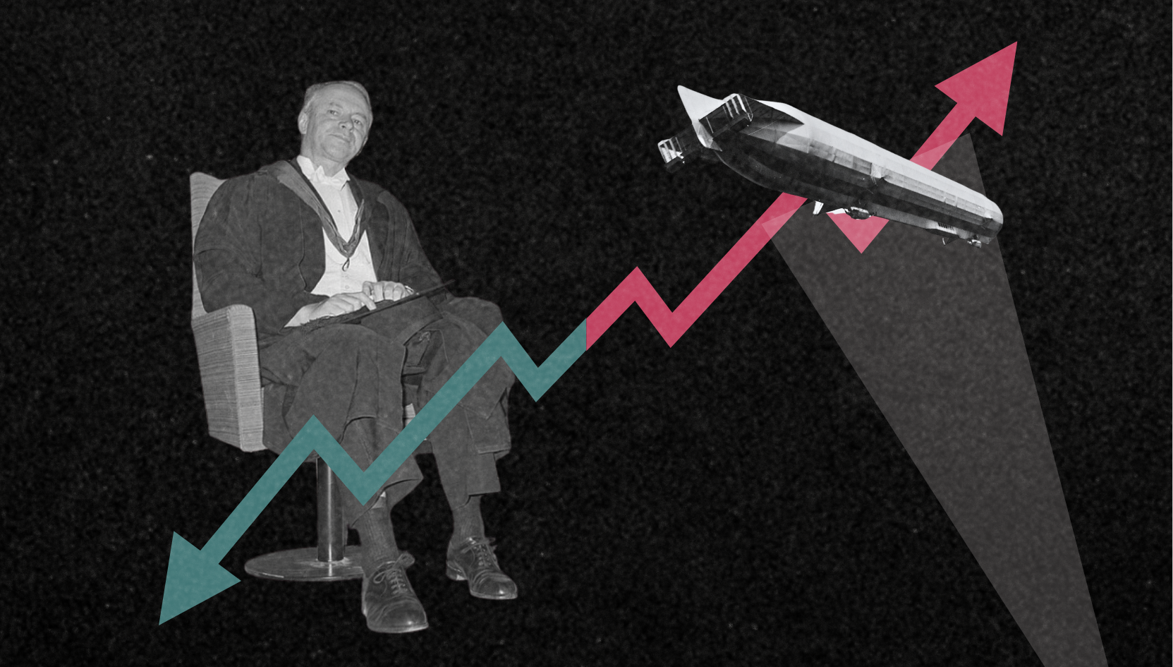 Mens Colin Clark målte verdens fattigdom, viste Gini-koefficienten hvordan uligheden voksede mellem rig og fattig ( Illustration: Christoffer Bjerre)
