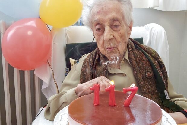 110-årige bærer på en overflod af særlige celler